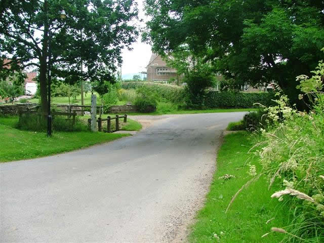 Ford on the road through Old Battersby, Yorkshire